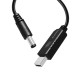 ColorWay Кабель ColorWay для роутера 12V (USB-DC 5.5х2.5mm) 1 м, Black (CW-CBUD067-BK)