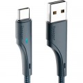 Essager Дата кабель USB 2.0 AM to USB-C 3.0m black Essager (EXCT-LSC01)