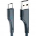 Essager Дата кабель USB 2.0 AM to USB-C 3.0m black Essager (EXCT-LSC01)