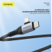 Foneng Кабель Foneng X92 4-in-1 (60W) USB/USB-C - USB-C/Lightning, 1 м, Black (X92-CA-FIO)