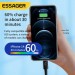 Essager Дата кабель USB-C to Lightning 2.0m 20W black Essager (EXCTL-CGA01)