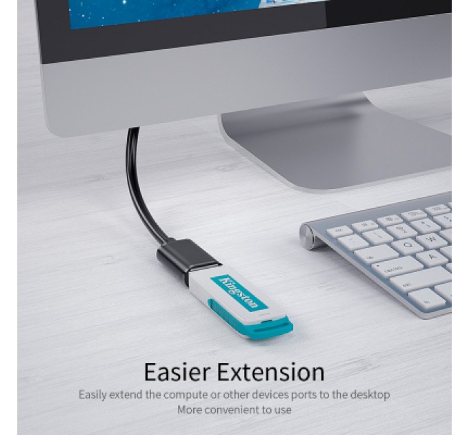 Essager Дата кабель USB 3.0 AM/AF 1.5m Essager (EXCAM-YTA01)