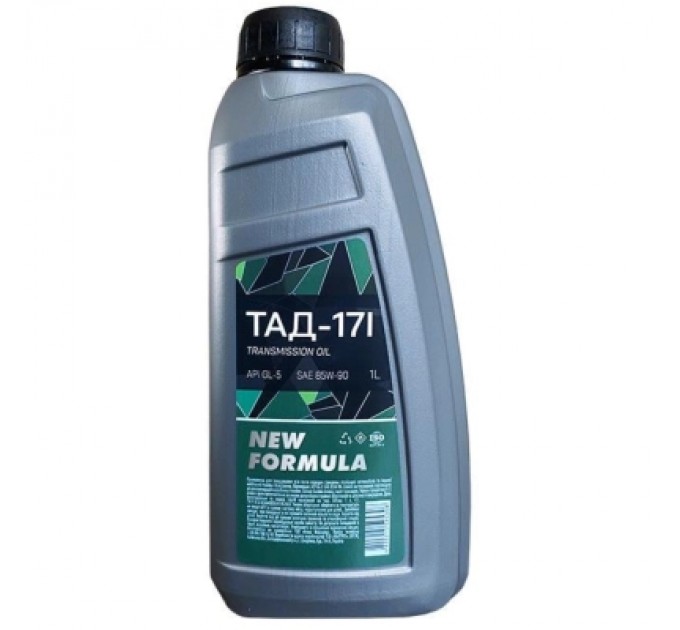 NEW FORMULA Трансмісійна олива NEW FORMULA ТАД-17І 1л ПЕТ (0,8кг) (NF199509)