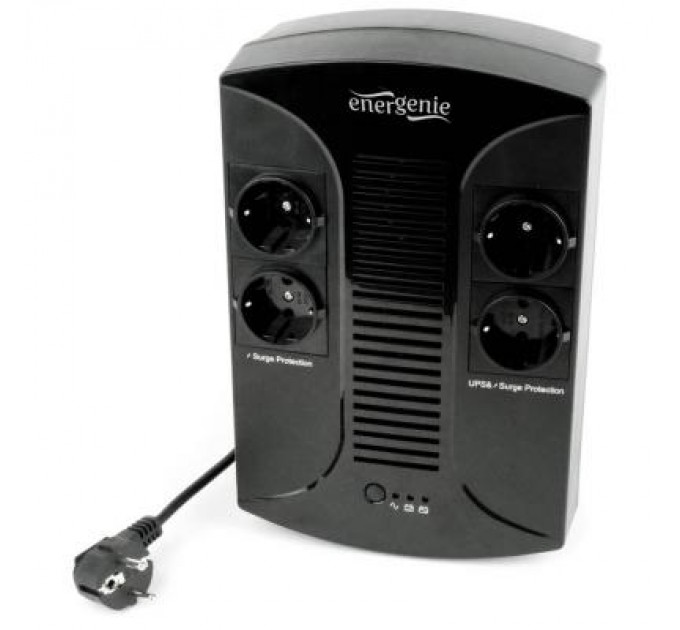 EnerGenie Пристрій безперебійного живлення EnerGenie EG-UPS-001 650VA, (EG-UPS-001)