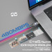 Promate Кабель Promate USB Type-C - USB Type-C (M/M), 5 A, 100 W, 2 м, Lucidline-CC200 Black (lucidline-cc200.black)