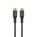 Promate Кабель Promate USB Type-C - USB Type-C (M/M), 5 A, 240 W, 1 м, PowerBolt240 Black (powerbolt240-1m.black)