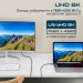 Promate Кабель Promate USB Type-C - USB Type-C (M/M), 5 A, 240 W, 1 м, PowerBolt240 Black (powerbolt240-1m.black)