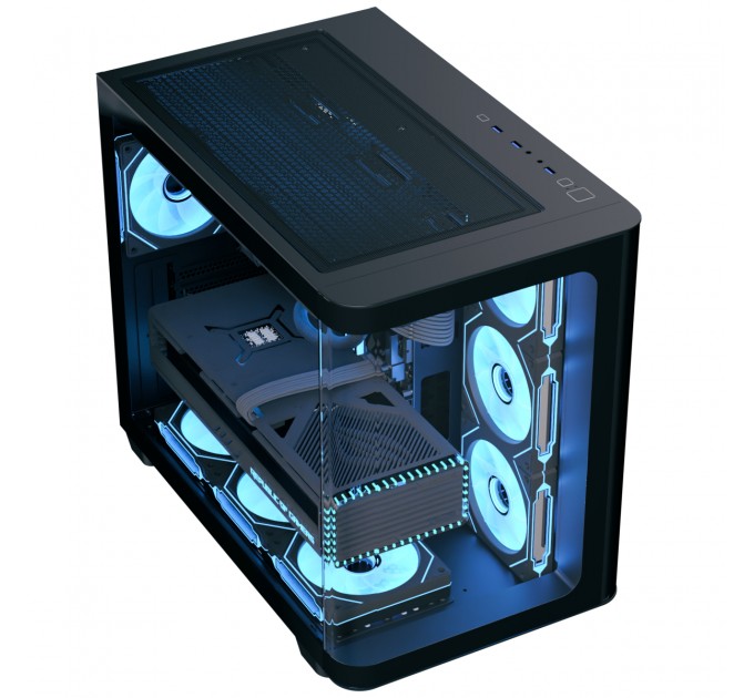 AeroCool Корпус AeroCool P500C-G-BK-v1 (ACCM-PN01043.11) Black без БЖ