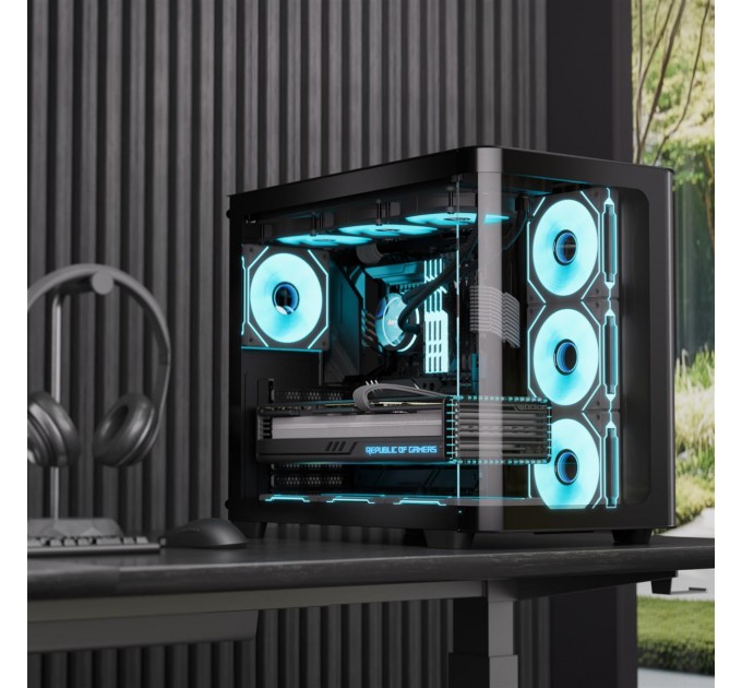 AeroCool Корпус AeroCool P500C-G-BK-v1 (ACCM-PN01043.11) Black без БЖ