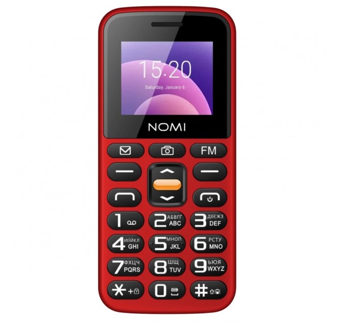 Nomi Мобільний телефон Nomi i1820 Red