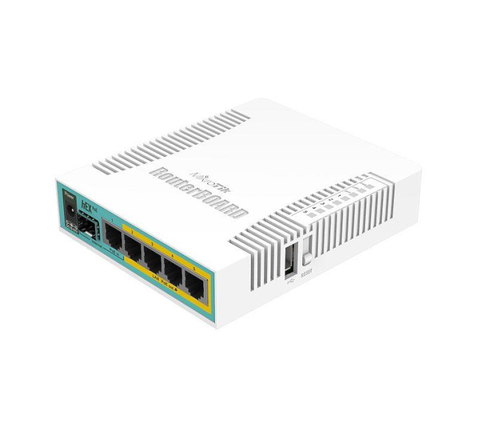 Mikrotik Маршрутизатор Mikrotik hEX PoE (RB960PGS)
