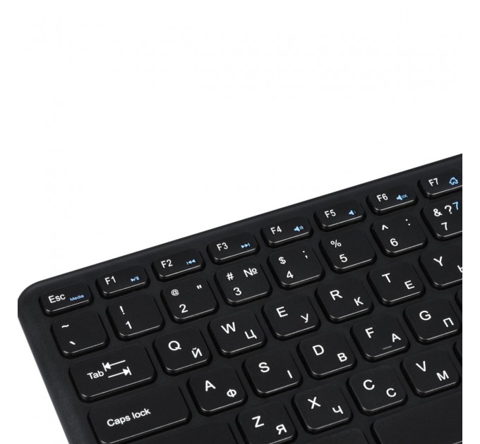 2E Клавіатура бездротова 2E KT100 WL Ukr Black (2E-KT100WB_UA)