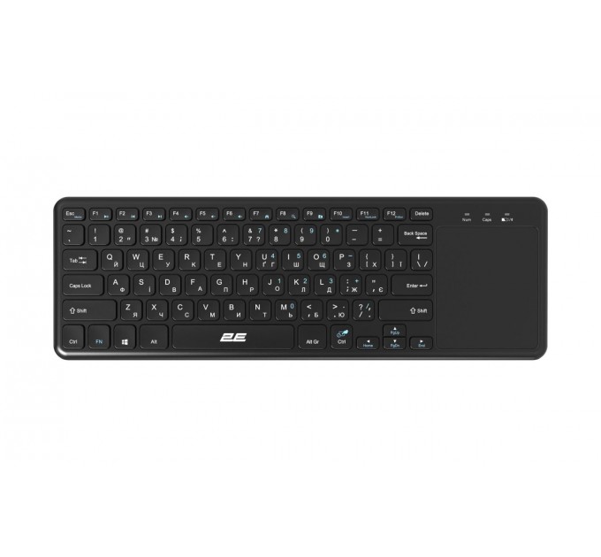 2E Клавіатура бездротова 2E KT100 WL Ukr Black (2E-KT100WB_UA)