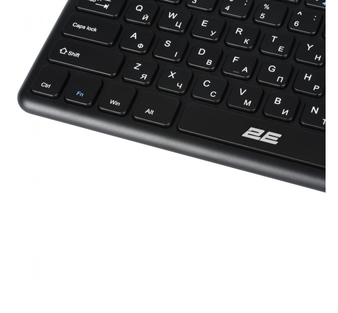 2E Клавіатура бездротова 2E KT100 WL Ukr Black (2E-KT100WB_UA)
