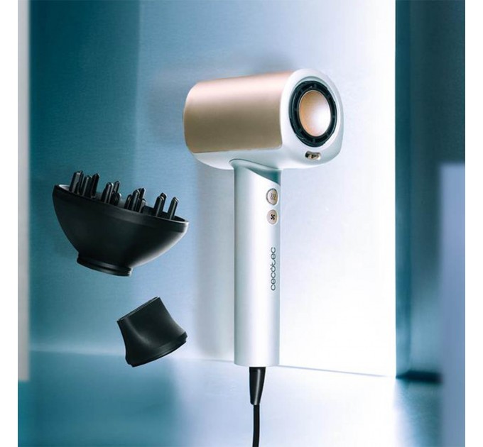 Cecotec Фен Cecotec DryGlam Nano Plasma Champagne (A01_EU01_101438)