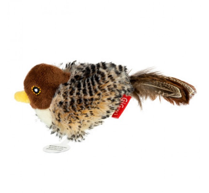 GiGwi Іграшка для котів GiGwi Melody chaser Пташка зі звуковим чіпом 13 см (75042)