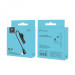 SkyDolphin Перехідник SkyDolphin AU03 USB USB-C - Jack 3.5 + USB-C (M/F), Black (ADPT-00027)