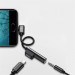 SkyDolphin Перехідник SkyDolphin AU03 USB USB-C - Jack 3.5 + USB-C (M/F), Black (ADPT-00027)