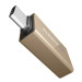 Remax Адаптер Remax Glance USB-USB Type-C RA-OTG1 Gold (6954851289753)