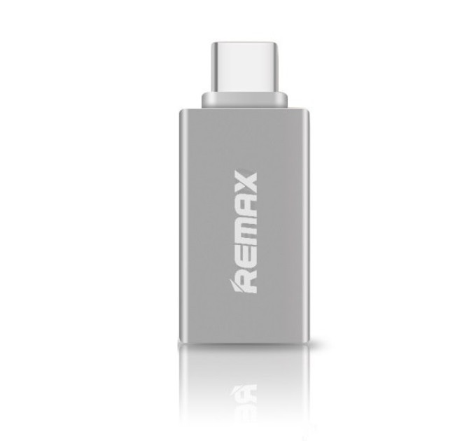 Remax Адаптер Remax Glance USB-USB Type-C RA-OTG1 Silver (2000700004672)