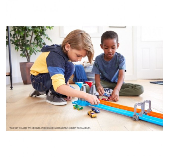 Hot Wheels Автотрек Hot Wheels Портативний "Подвійна петля" (GFH85)