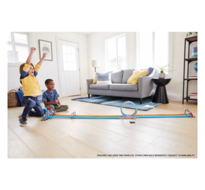 Hot Wheels Автотрек Hot Wheels Портативний "Подвійна петля" (GFH85)