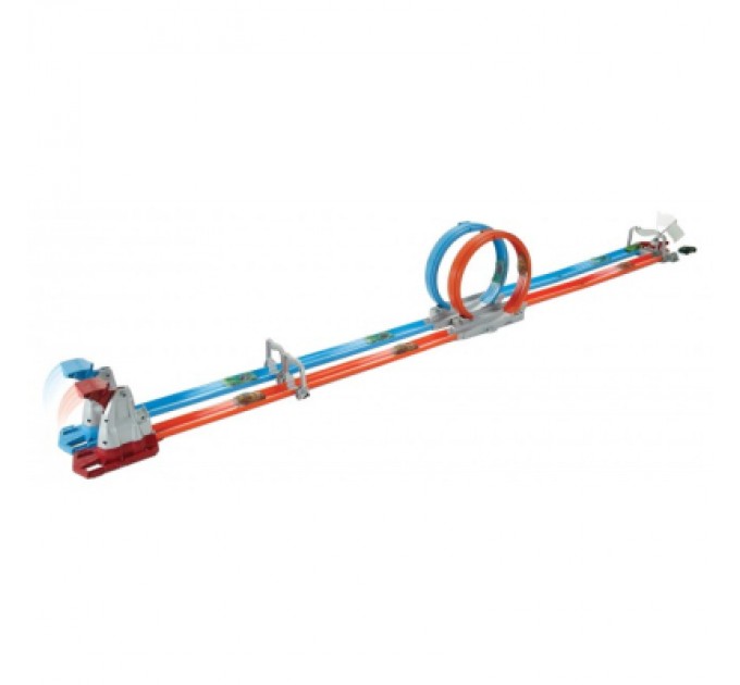 Hot Wheels Автотрек Hot Wheels Портативний "Подвійна петля" (GFH85)