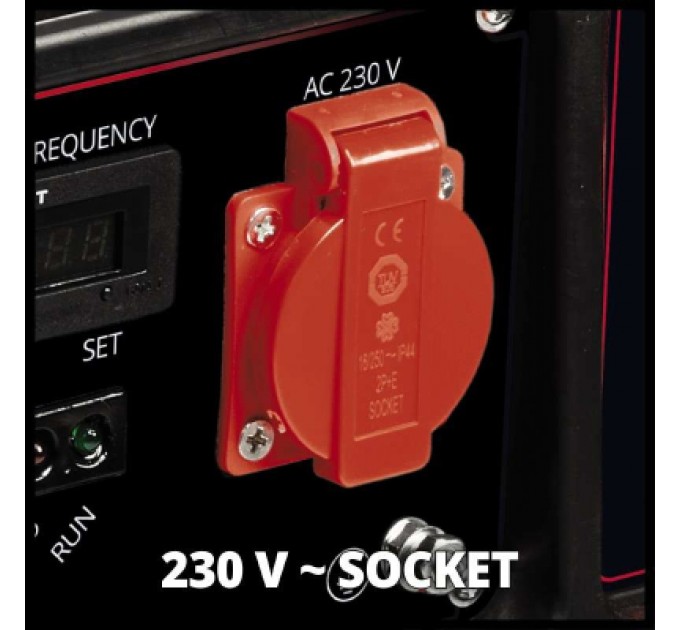 Einhell Генератор Einhell інверторний TC-IG 1100, 1100Вт, 3600об/хв, 1х230В, 4.35А, 6.5л, ручний старт (4152580)