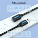 Vention Подовжувач Vention USB - USB (M/F), 0.5 м, Black (CBHBD)