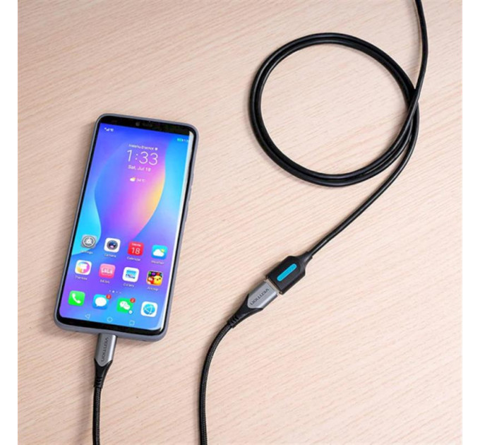 Vention Подовжувач Vention USB - USB (M/F), 0.5 м, Black (CBHBD)