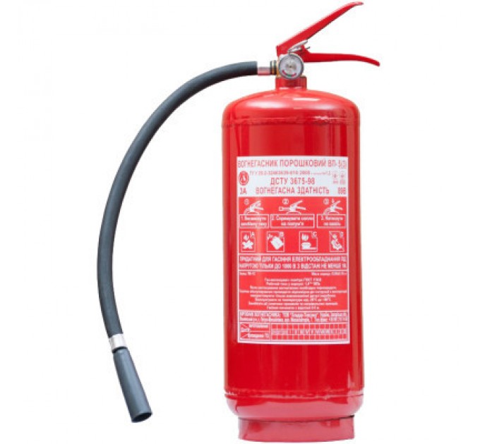 Poputchik Вогнегасник Poputchik ХЛАДАР 5 кг (04-020-5-IS)