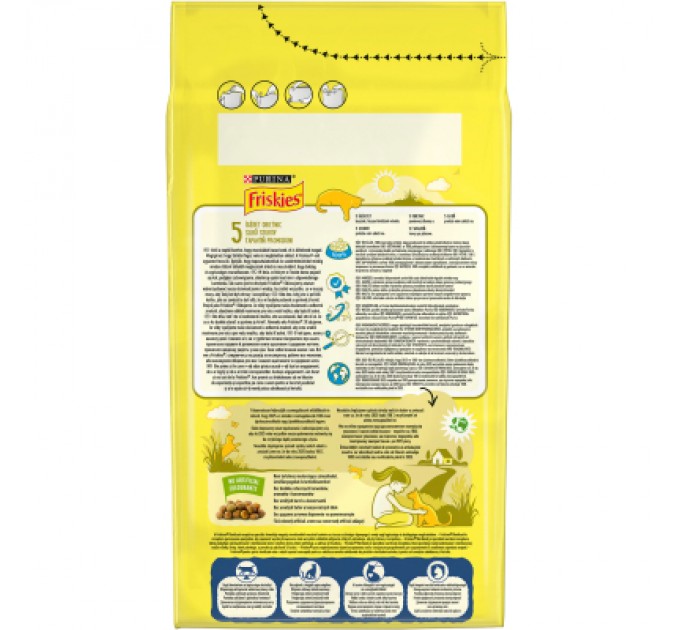 Purina Friskies Сухий корм для кішок Purina Friskies Sterile з лососем і овочами 1.5 кг (7613033002458)