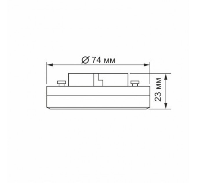 Videx Лампочка Videx GX53 8W 4100K 220V (VL-GX53-08534)