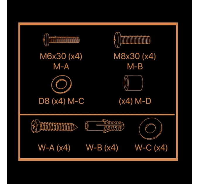 Satelit Кронштейн Satelit 19-49FIX200 (VESA200х200)