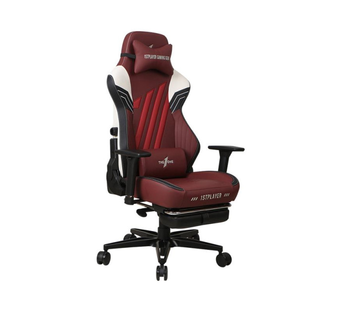 1stPlayer Крісло для геймерів 1stPlayer Duke Black-White-Red