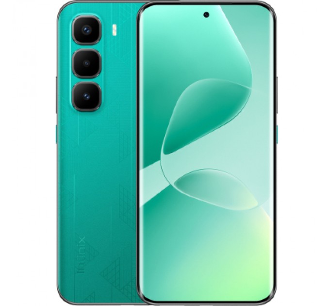 Infinix Мобільний телефон Infinix Hot 60 Pro+ 8/256Gb Moco Cyber Green (4894947092688)