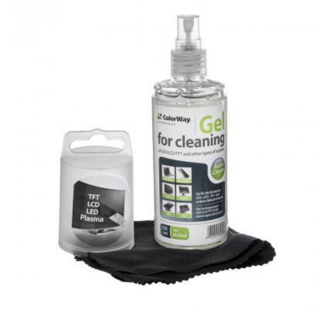 Універсальний чистячий набір ColorWay Cleaning Gel LED/TFT/LCD (CW-5151)
