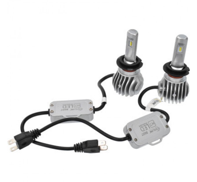 SOLAR Автолампа SOLAR H7 CANBUS 12/24V 6500K 6000Lm 50W Cree Chip 1860 (8607)