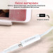 Promate Адаптер Promate USB Type-C - 3.5 мм (M/F), 0.2 м, AuxLink-C White (auxlink-c.white)