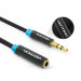 Vention Кабель Vention 3.5 мм - 3.5 мм (M/F), 5 м, Black (VAB-B06-B500-M)