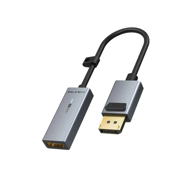 Cabletime Адаптер Сabletime DisplayPort - HDMI (M/F), 0.2 м, Gray (CP20A)