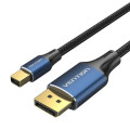 Vention Кабель Vention mini DisplayPort - DisplayPort (M/M), 1.5 м, Black (HCFLG)