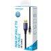 Vention Кабель Vention mini DisplayPort - DisplayPort (M/M), 1.5 м, Black (HCFLG)