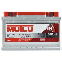 Акумулятор автомобільний MUTLU 6СТ-75 (0) SFB LB3.75.072.A