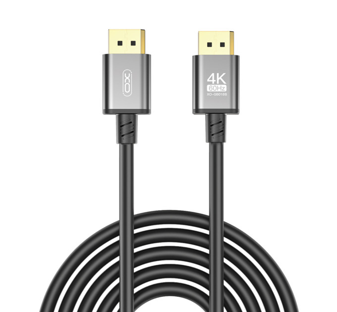 XO Кабель XO (GB018B-DP.tranish) DisplayPort-DisplayPort v1.2, 5м Tranish