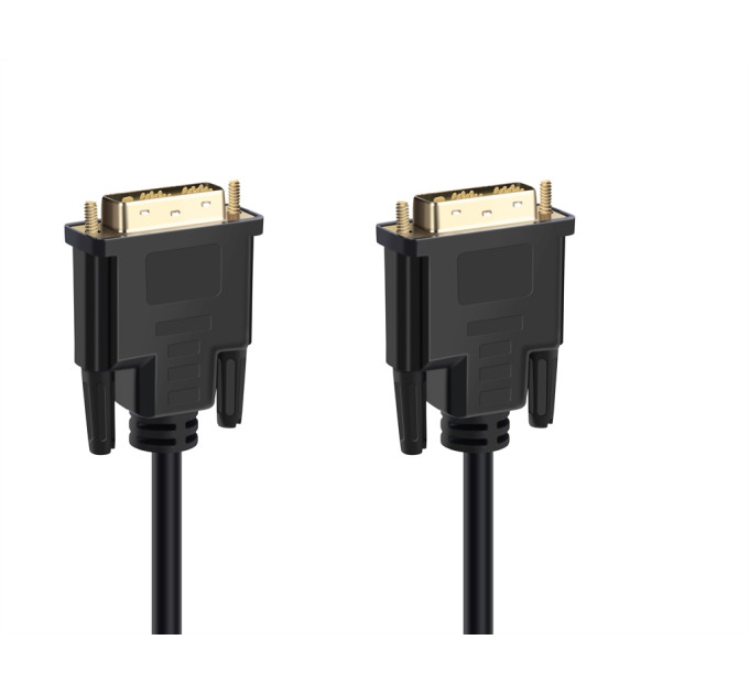 Prologix Кабель Prologix DVI - DVI (M/M), Single link,18+1, 3 м, Black (PR-DVI-DVI-P-05-28-3m)