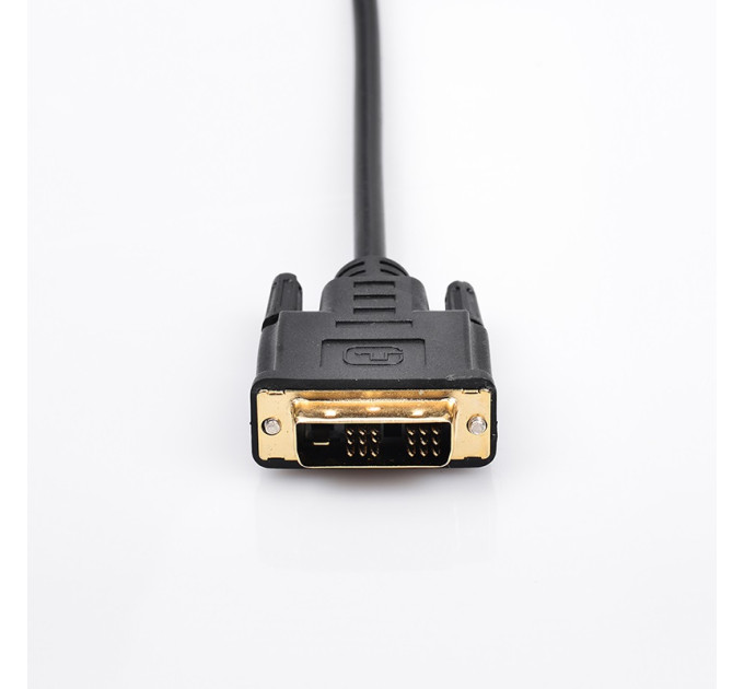 Prologix Кабель Prologix Premium HDMI - DVI V 1.3 (M/M), Single Link, 18+1, 0.5 м, Black (PR-HDMI-DVI-P-01-30-05m)