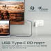 Promate Кабель Promate USB Type-C - HDMI V 2.0 (M/M), 1.8 м, HDMI-PD100 Grey (hdmi-pd100.grey)