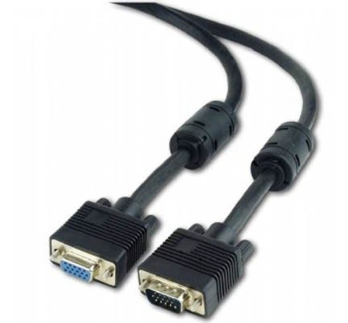 Cablexpert Кабель подовжувач Cablexpert (CC-PPVGAX-10B) VGA-VGA HD15M/HD15F