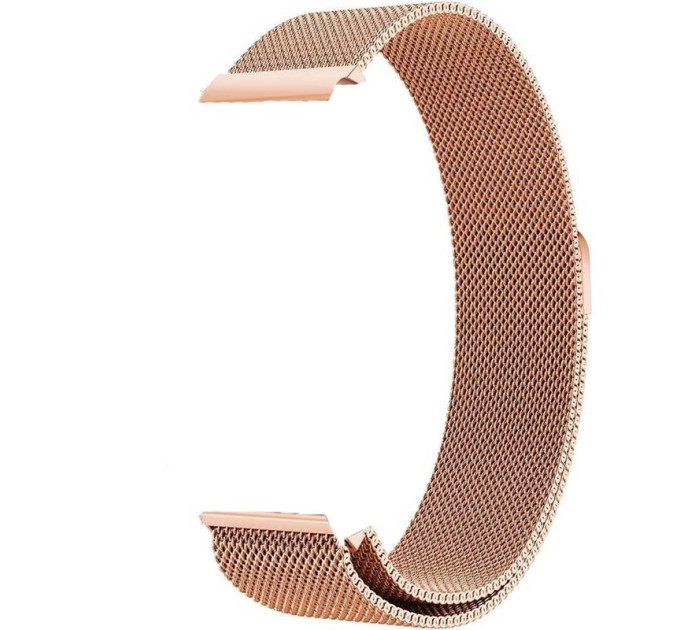 BeCover Ремінець BeCover Milanese Style для Amazfit Stratos (22mm)/Stratos 2/2S/3/Amazfit GTR 2/Amazfit GTR 47mm/Amazfit GTR Lite 47mm/Amazfit Nexo/Amazfit Pace/Amazfit GTR 3 Pro Rose Gold (707732)